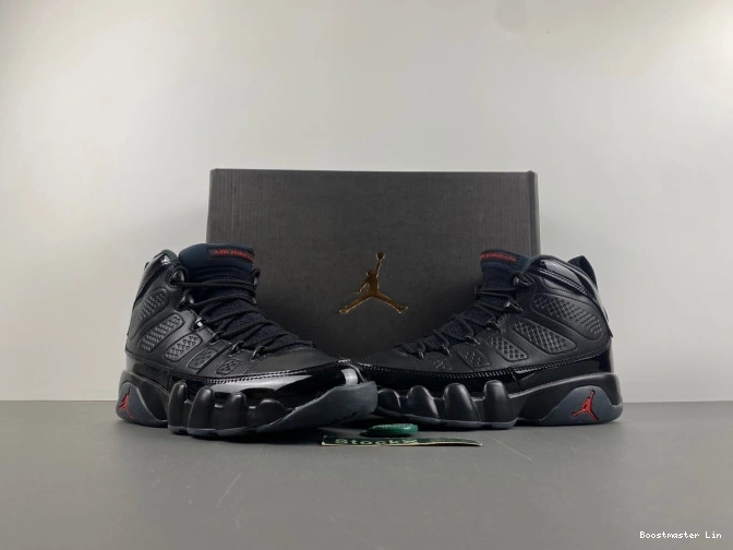 Boostmaster lin 9 Air Retro 302370-014 Bred Jordan Patent 0707